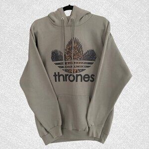 Game of Thrones Hoodie Rare Unisex Grey Size M
